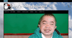 Desktop Screenshot of angelshands.org